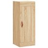 vidaXL Aparador de madera contrachapada roble Sonoma 34,5x34x180 cm