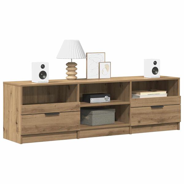 vidaXL Mueble de TV madera de ingenier&iacute;a roble artisan 150x33,5x45 cm