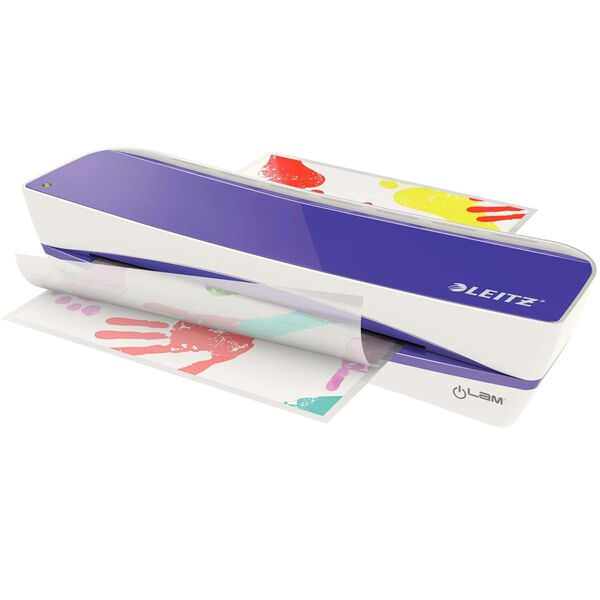 Leitz Plastificadora ILAM casa A4 morado