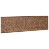 vidaXL Cabecero Natural Teak S&oacute;lido