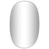 vidaXL Espejo de pared plateado 70x45 cm