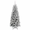 vidaXL &Aacute;rbol de Navidad artificial 210 cm PVC y Pl&aacute;stico y Acero y PE