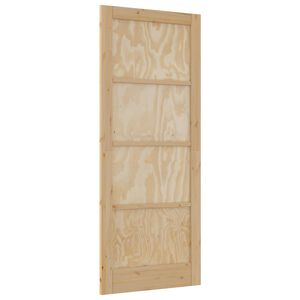 vidaXL Puerta Interior 86 x 211 cm Madera contrachapada Natural