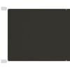 vidaXL Toldo vertical gris antracita 60x420 cm tela oxford