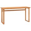 vidaXL Escritorio madera maciza de teca 120x45x75 cm