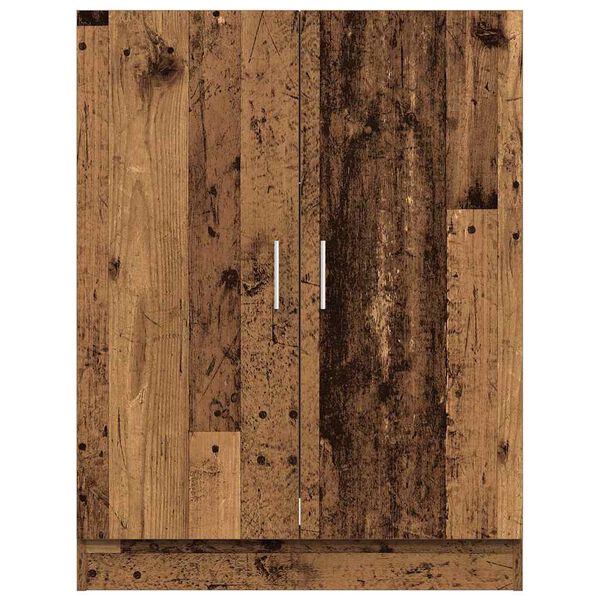 vidaXL Armario de lavadora madera envejecida 70,5x71,5x91,5 cm