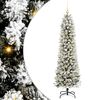 vidaXL Árbol de Navidad artificial 180 cm PVC, Metal y Plástico