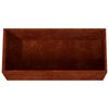 vidaXL Jardinera de acero corten 62x40x39 cm
