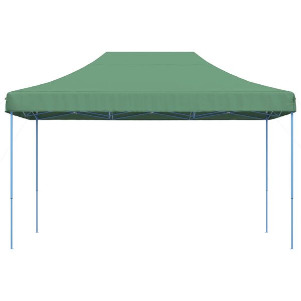 vidaXL Tienda de fiesta plegable Pop-Up verde 440x292x315 cm