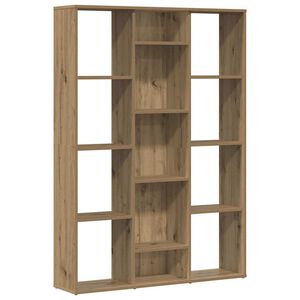 vidaXL Divisor espacio/estanter&iacute;a aglomerado roble artesanal