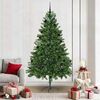 vidaXL &Aacute;rbol de Navidad con 300 LED con soporte Verde 210 cm PE