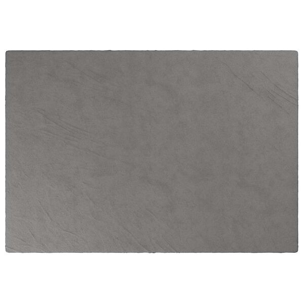 vidaXL Manta con peso con funda tela gris 138x200 cm 6 kg