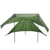 vidaXL Tienda de campaña tipi para 5 personas impermeable verde