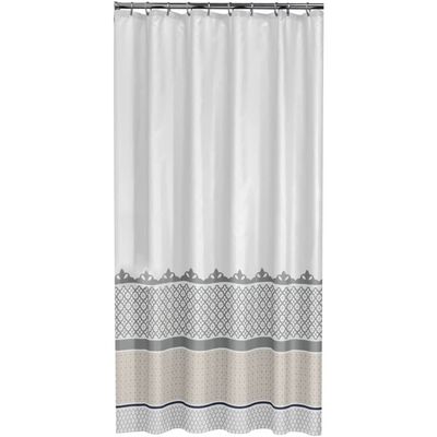 Sealskin cortina de ducha 180 cm modelo Marrakech 235281318 (Plateada)
