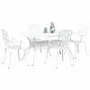vidaXL Conjunto de Comedor de Jard&iacute;n 5 pcs Aluminio