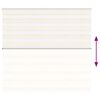 vidaXL Estor cebra beige m&aacute;rmol tejido ancho 155,9 cm poli&eacute;ster