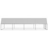 vidaXL Jaula gallinero de exterior de acero galvanizado 3x8x2 m