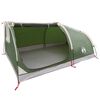 vidaXL Tienda de Senderismo Impermeable 2 personas Verde