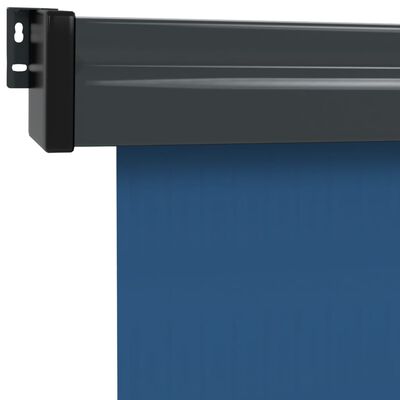 vidaXL Toldo lateral de balcón azul 170x250 cm