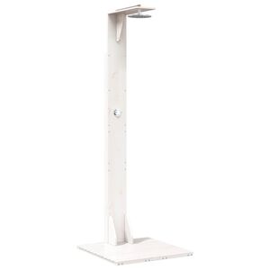 vidaXL Ducha exterior 214,5 cm Blanco