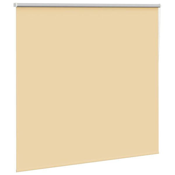 vidaXL Estor Enrollable Opaco Beige 145x150 cm Tela Ancho 141,6 cm
