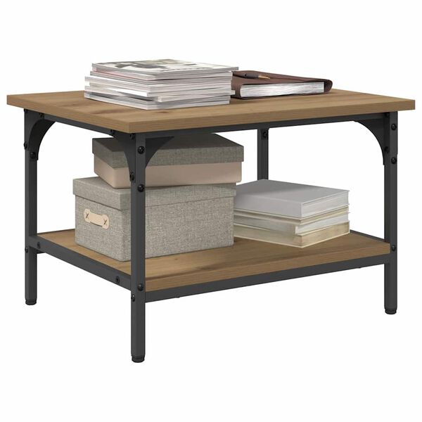 vidaXL Soporte para Impresora Roble artesanal 50 x 40 x 38 cm