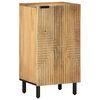 vidaXL Aparador marr&oacute;n 40x33x75 cm madera maciza mango
