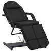 vidaXL Sill&oacute;n de sal&oacute;n de belleza cuero sint&eacute;tico negro 180x62x78 cm