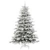 vidaXL Árbol de Navidad artificial con ramas articuladas 240 cm