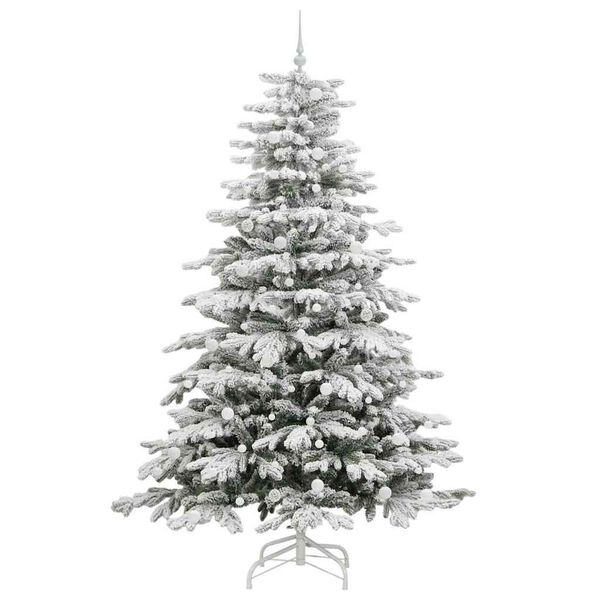 vidaXL Árbol de Navidad artificial con ramas articuladas 240 cm