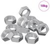 vidaXL Tuerca Hexagonal 23377 uds. Plateado Metal