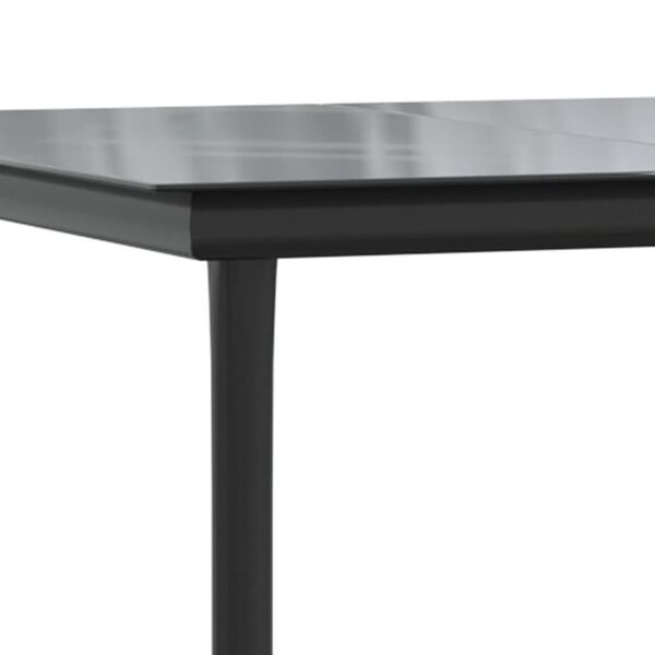 vidaXL Set comedor jard&iacute;n 9 pzas y cojines rat&aacute;n sint&eacute;tico gris