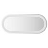 vidaXL Espejo de ba&ntilde;o LED ovalado 70x30 cm
