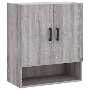 vidaXL Armario de pared madera de ingenier&iacute;a gris Sonoma 60x31x70 cm