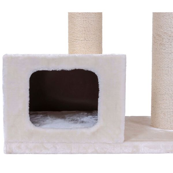 Quapas! &Aacute;rbol rascador para gatos Bandit crema 76x45x82 cm