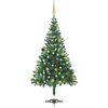 vidaXL &Aacute;rbol de Navidad artificial con luces y bolas 380 ramas 150 cm