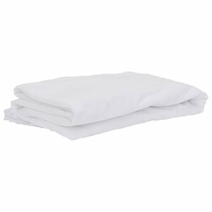 vidaXL Protector de colch&oacute;n impermeable blanco 90x190 cm