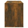 vidaXL Mueble zapatero madera contrachapada roble ahumado 80x35x45 cm