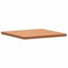 vidaXL Tablero de mesa cuadrado de madera maciza de haya 80x80x4 cm