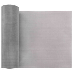 vidaXL Pantalla de malla 20 x 2000 cm 60 Mesh Acero Inoxidable 201
