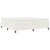 vidaXL Cama tipo Box Spring Crema y 200 x 200 cm Tela de Pana