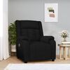 vidaXL Sill&oacute;n de masaje de tela negro