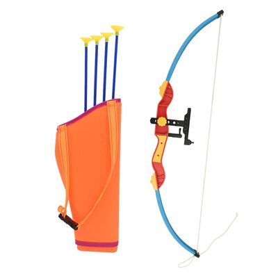 vidaXL Juego de tiro con arco de arco y flecha para niños