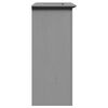vidaXL Mueble de lavabo de ba&ntilde;o BODO gris 70x35x80 cm
