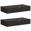 vidaXL Caja de Almacenamiento 2 uds. Tejido no tejido 90 x 48 x 15 cm