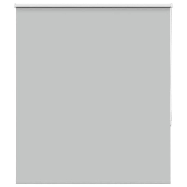 vidaXL Estor Enrollable Opaco gris claro 135x175cm Tela Ancho 131,6cm