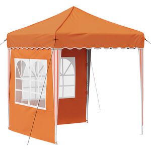vidaXL Carpa Plegable para Fiestas 195 x 195 x 245 cm Naranja