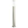 vidaXL Baliza de luz de 80 cm de acero inoxidable IP44