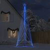 vidaXL Árbol de Navidad LED 861 LEDs azul 478 cm