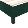 vidaXL Estructura de cama con somier terciopelo verde oscuro 80x200cm